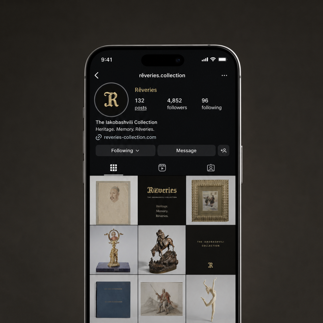 Le compte Instagram de la collection